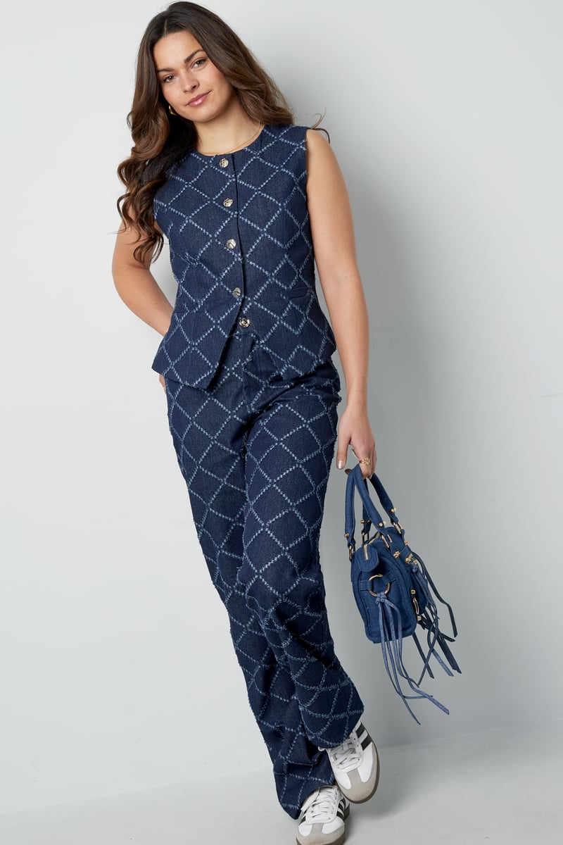 Grids of grace corset