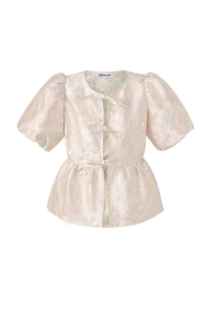 Short sleeve top floral