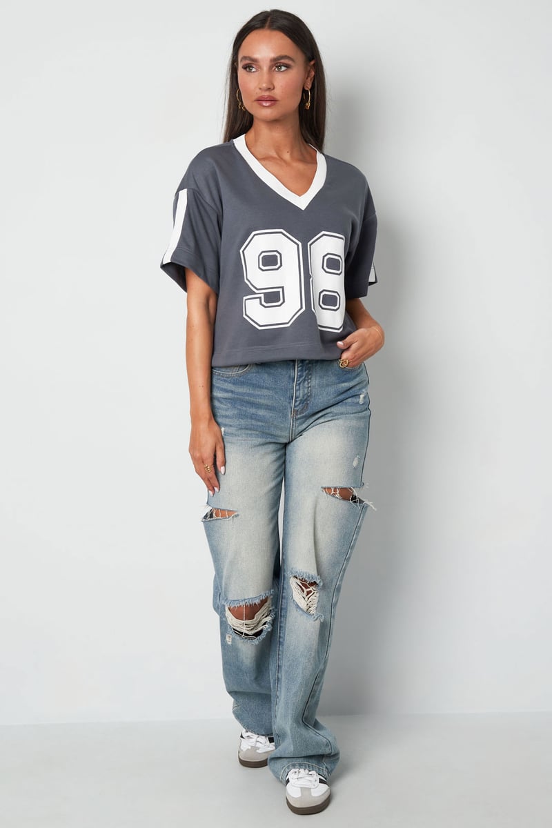 Cropped Football Shirt