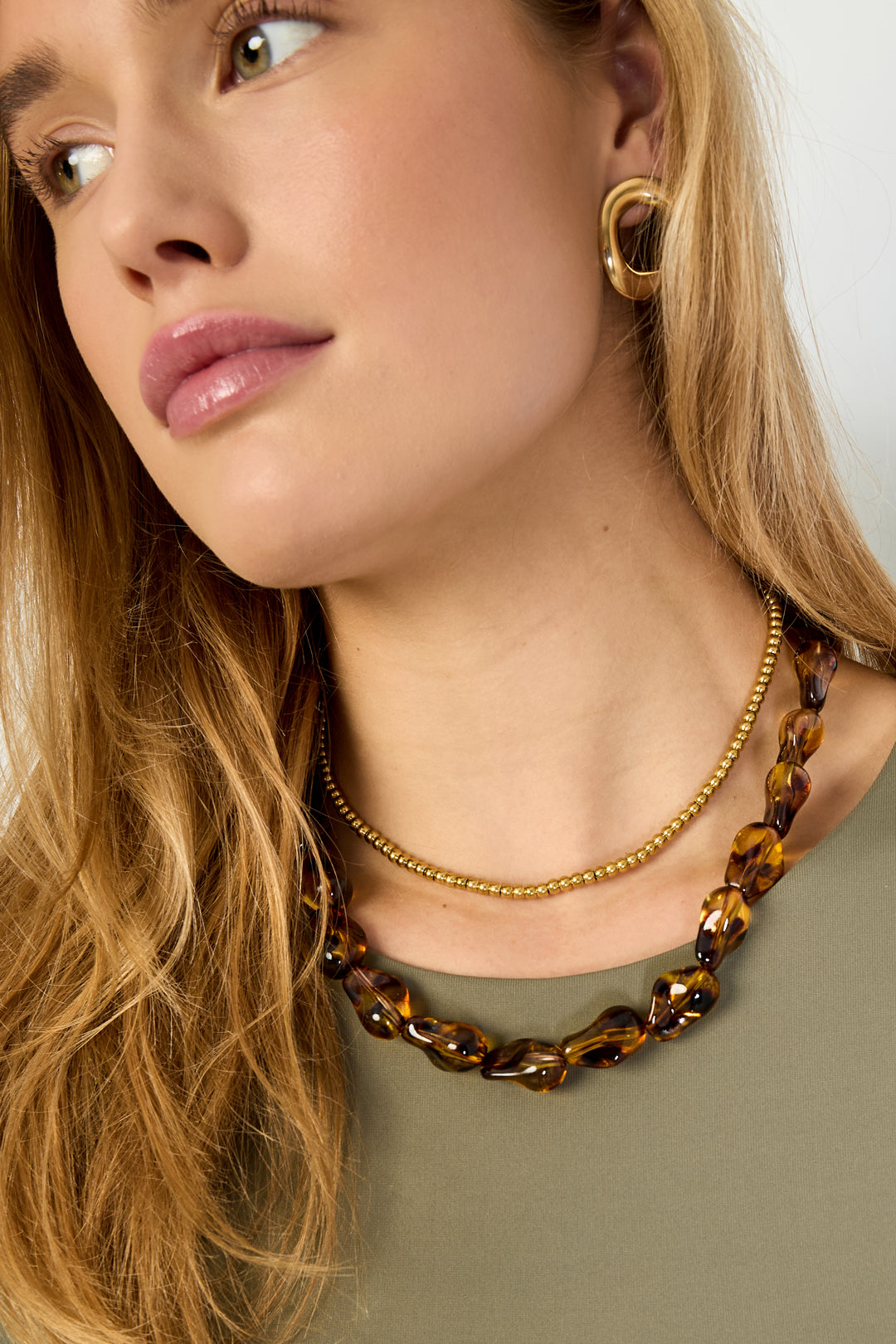 Acrylic Beaded Necklaces Beads Retro Daily Classic Series Women's jewelry