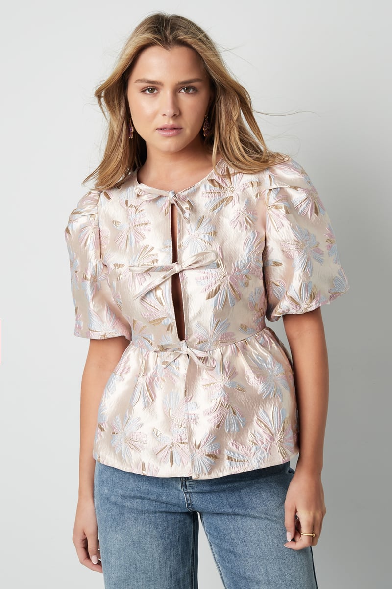 Short sleeve top floral