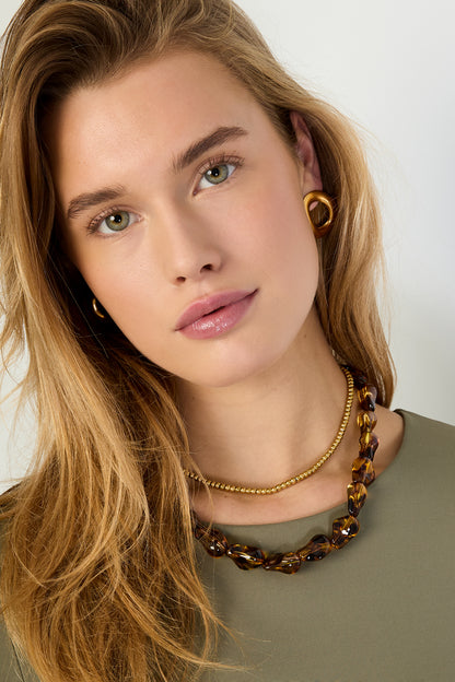 Acrylic Beaded Necklaces Beads Retro Daily Classic Series Women's jewelry