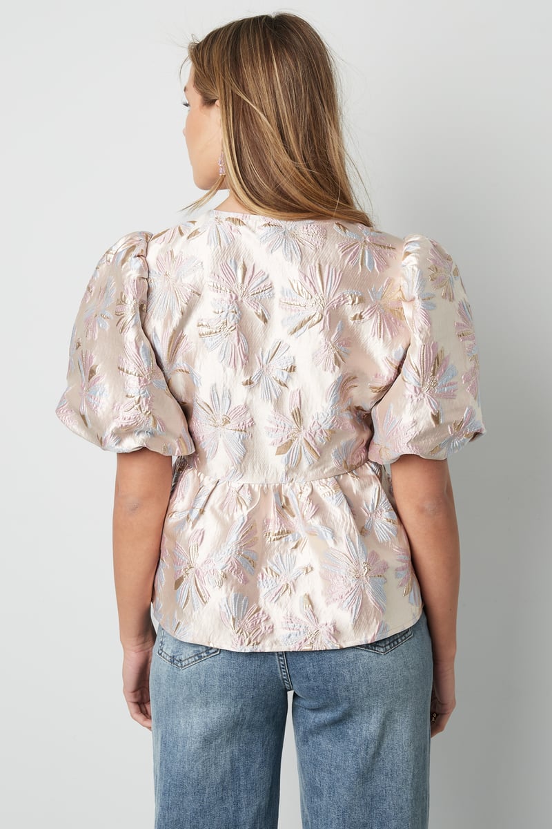 Short sleeve top floral