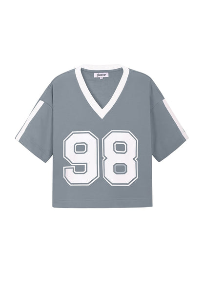 Cropped Football Shirt